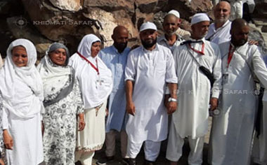 khidmati Safar Umrah Pilgrims enjoying their visit to various Umrah Ziyarats of Makkah